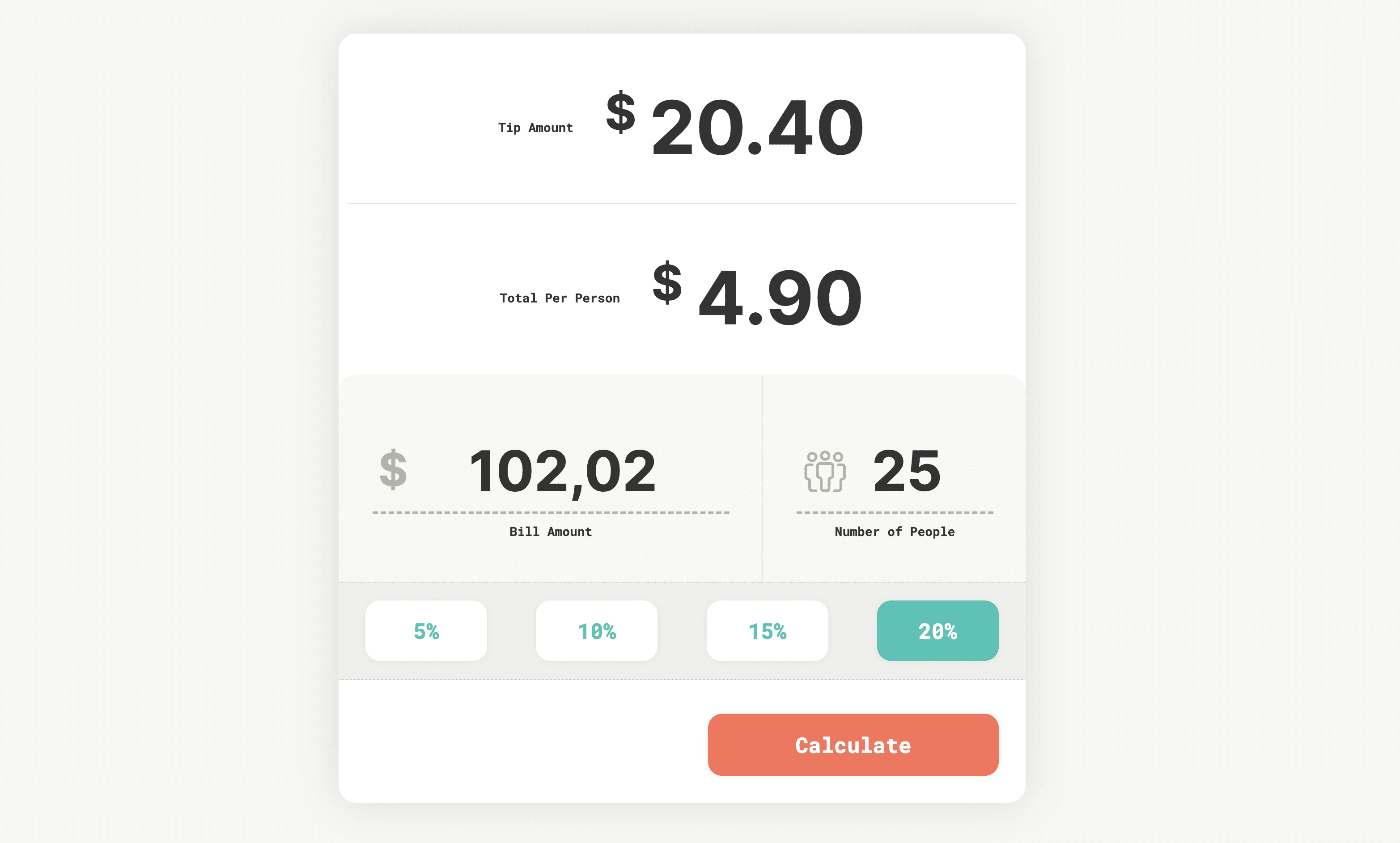 Tip Calculator